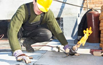Ashperton flat roof construction